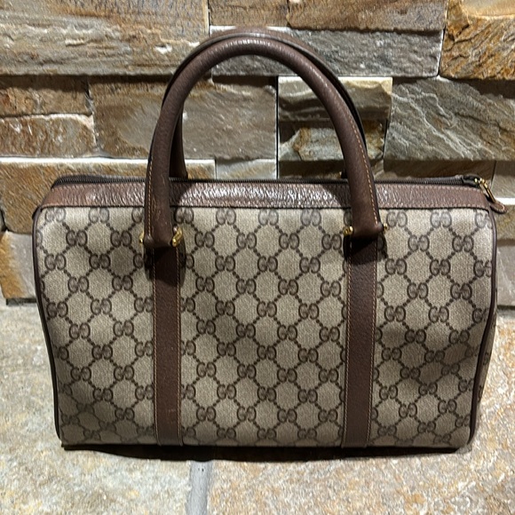 BEAUTIFUL Authentic Gucci GG Monogram Boston Bag-authentic - Picture 3 of 16